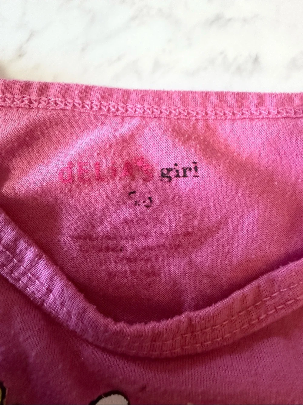 dELiA*s Pink Long-Sleeve Llama 'Woke Up' Graphic Top